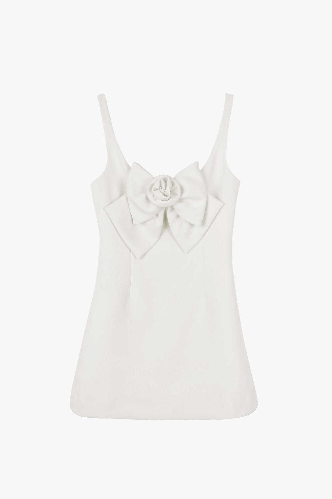 ARDEN DRESS IN CREAM - 0