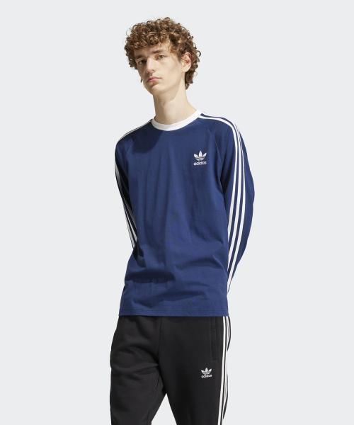 3S 긴팔 티 - 네이비 / IM9428