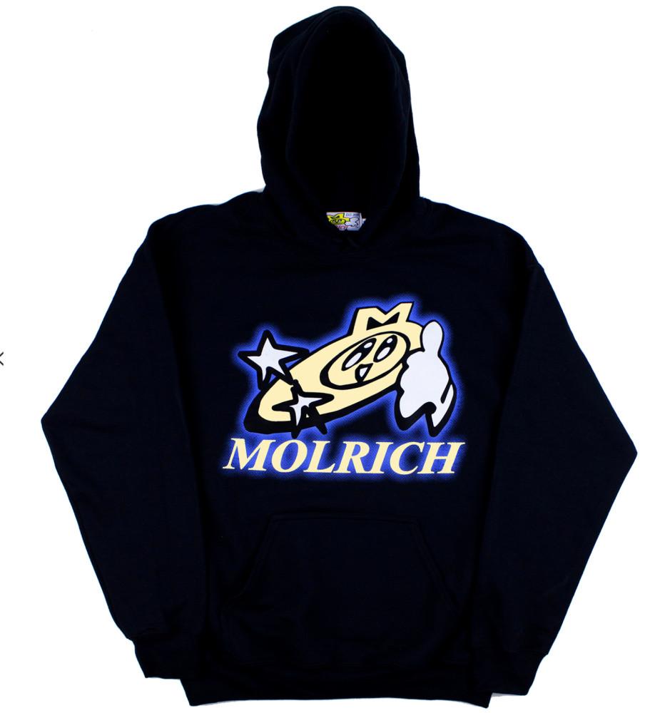 [브레드읍읍] cheeksta hoodie 후드 몰리치 molrich hoodie(black) 몰리치 뉴 로고 검정 후드티