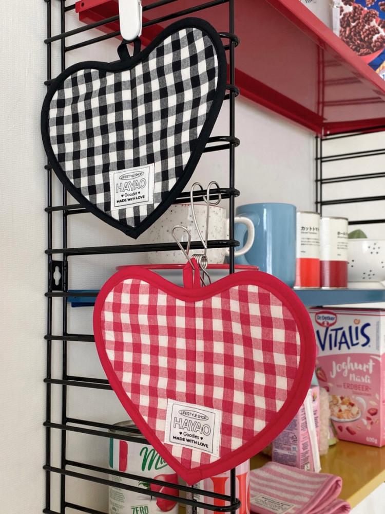 HAYAO  Love pot holder 하야오 러브 팟홀더 냄비받침대