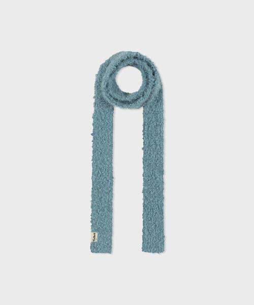 팝콘 스키니 머플러 그린