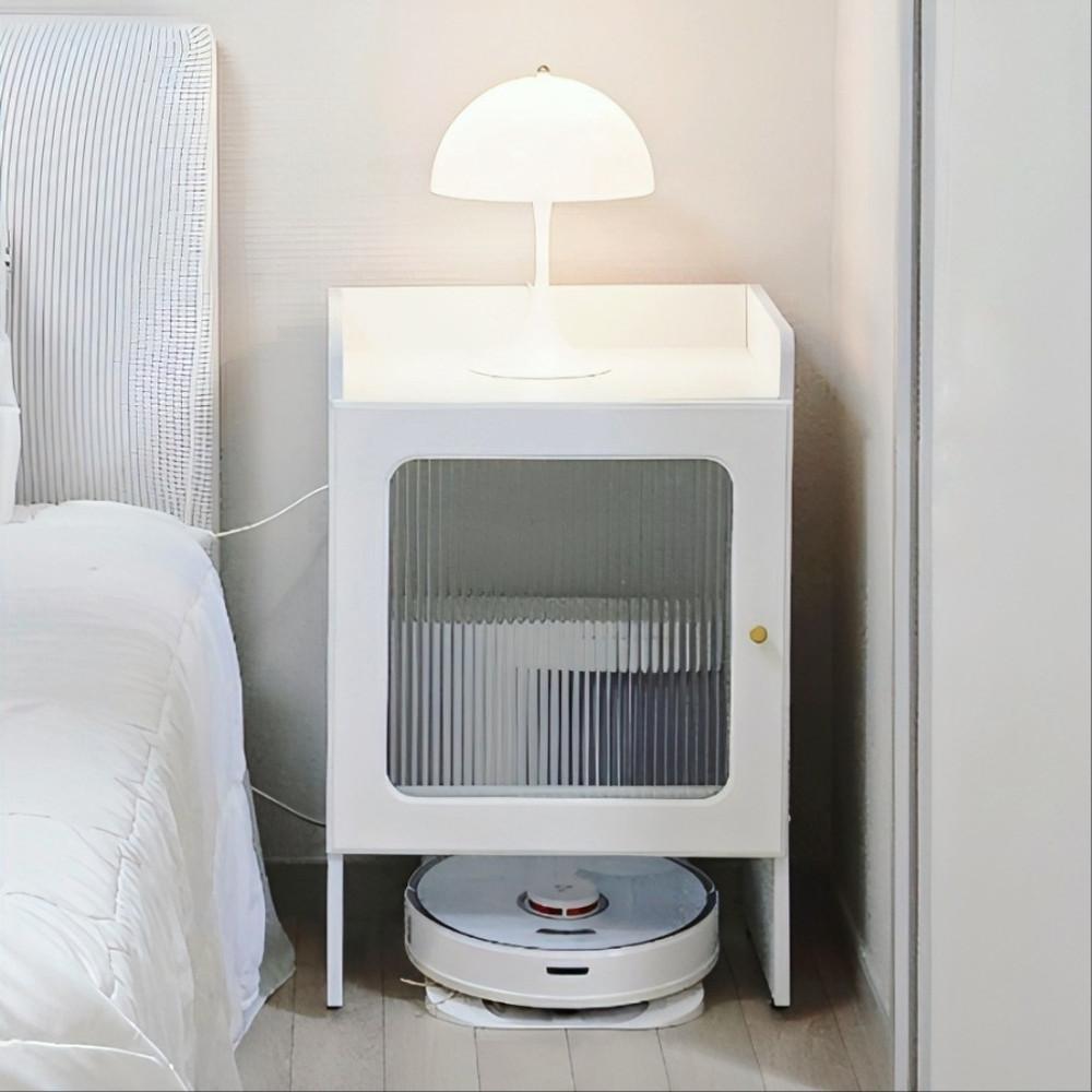 앤슬론 로봇청소기장 수납장 협탁 선반 보관함 집 로보락