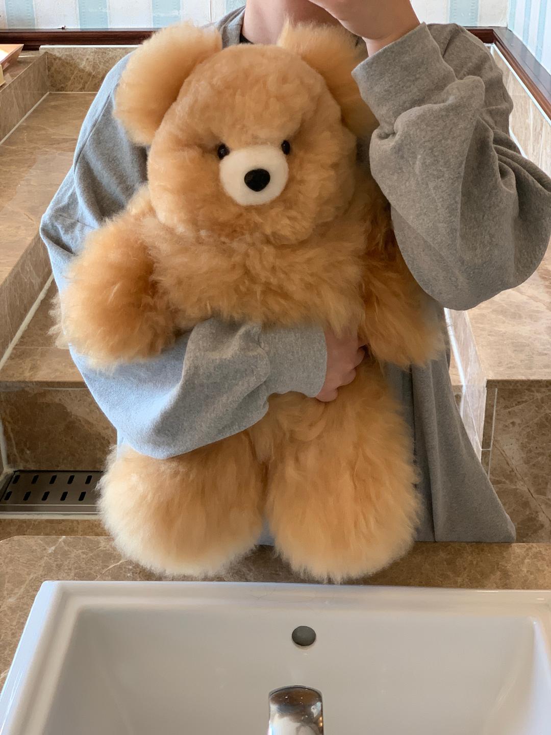 페루 알파카 베어 곰 인형 alpaca bear (XLarge 50cm)