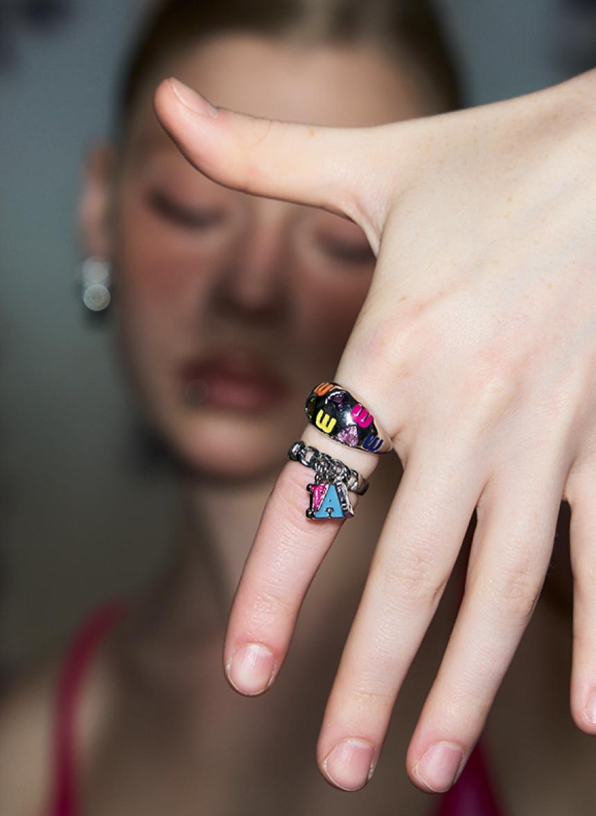 DeleteEX Creative Layering Design Ring