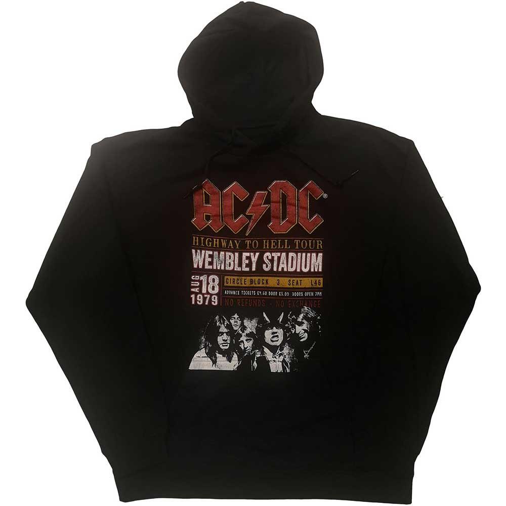 [L,XL 국내배송] 공식 AC DC Wembley '79 후드 티셔츠