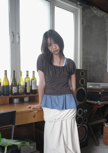 kitch smooth shirring top (2c)