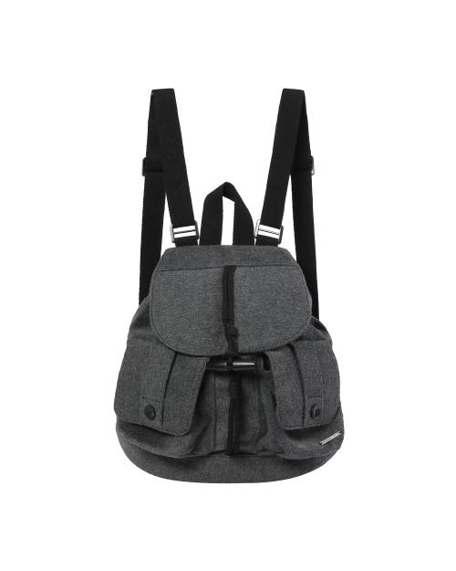 Toggle wool backpack  DARK GREY