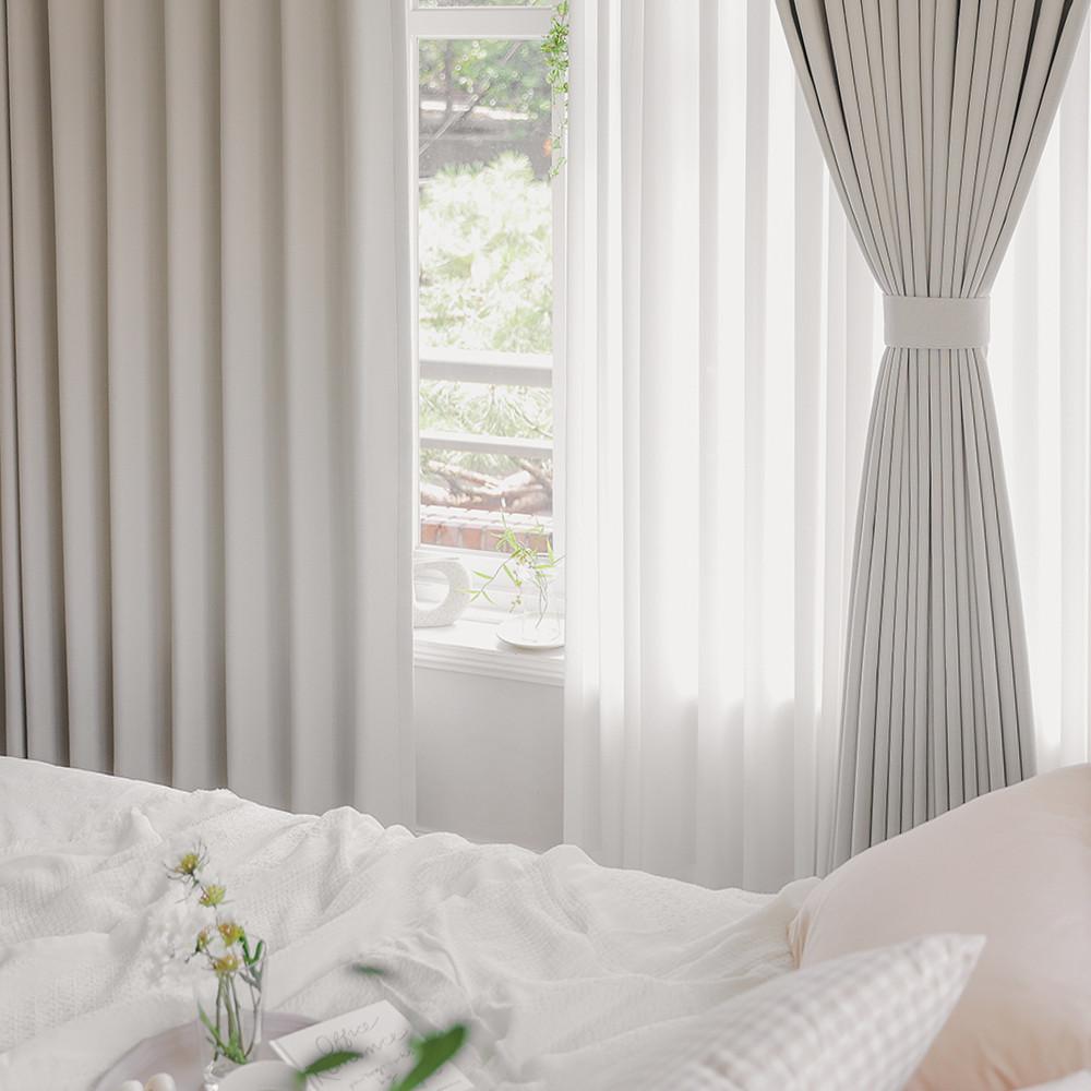 소르르홈데코 형상기억 암막커튼 거실 방한 방풍 나비주름 아일렛형 100% 맞춤제작