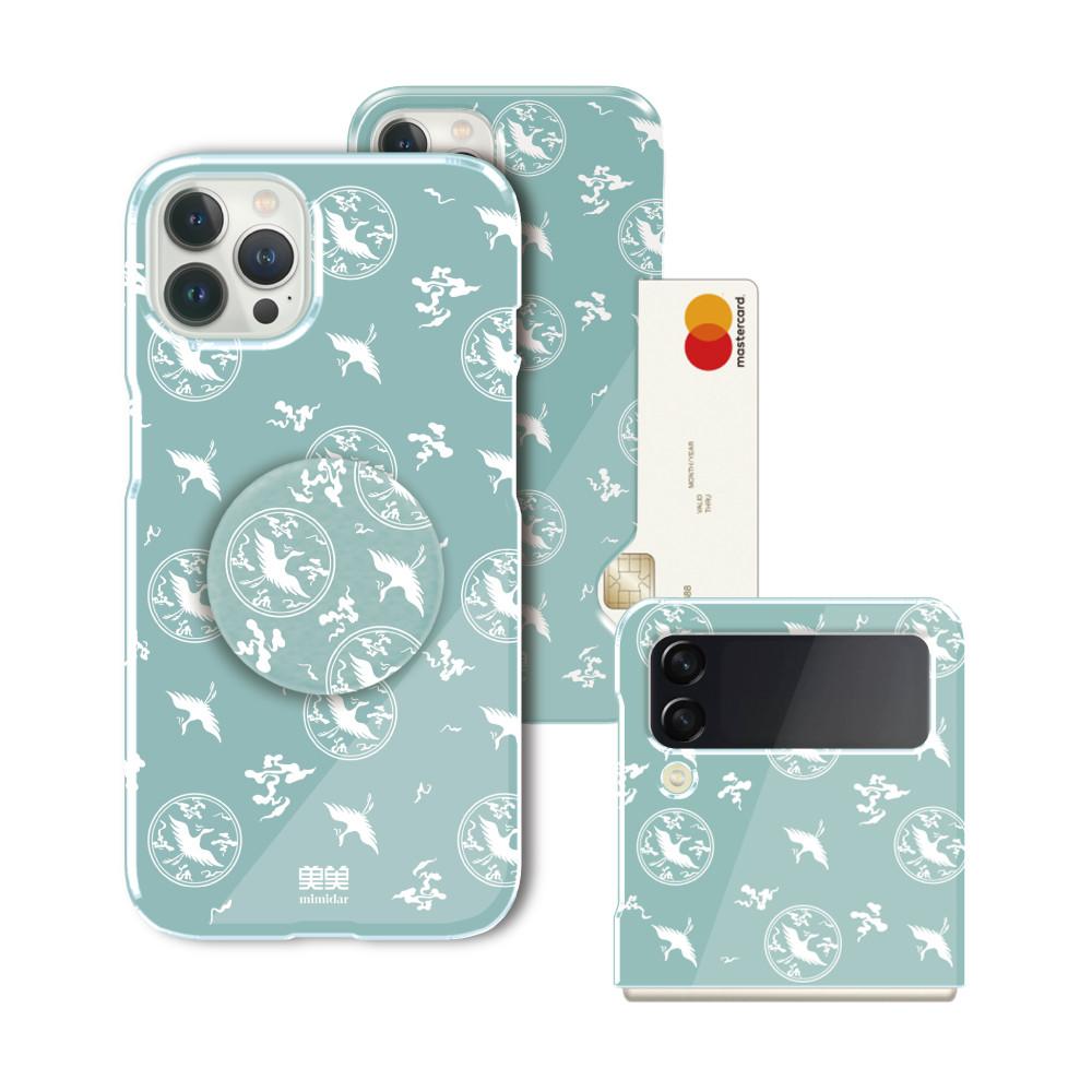 미미달 한국전통 고려청자 핸드폰케이스