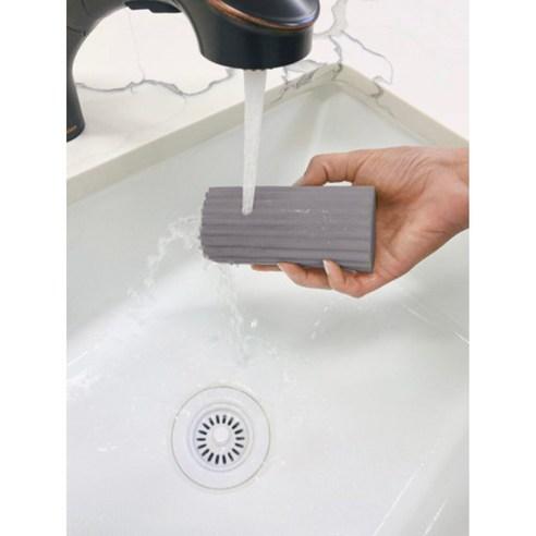 Scrup Daddy Damp Duster 스크럽 대디 더스트 먼지 먹는 스펀지 옐로우, 노랑, 1개