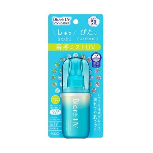 비오레 아쿠아리치 UV 선크림 미스트, 60ml, 2개 - 선스프레이 | 쿠팡