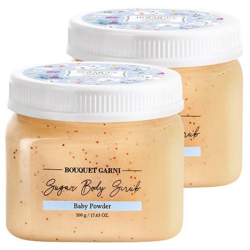 부케가르니 슈가 바디스크럽 베이비파우더, 500g, 2개 - 바디스크럽 | 쿠팡