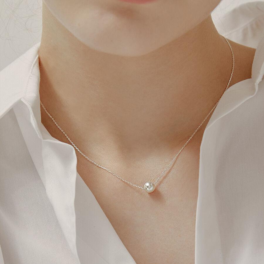[태연, 트와이스 지효, 송해나, 아이들 미연, 김민주 착용] swarovski pearl necklace
