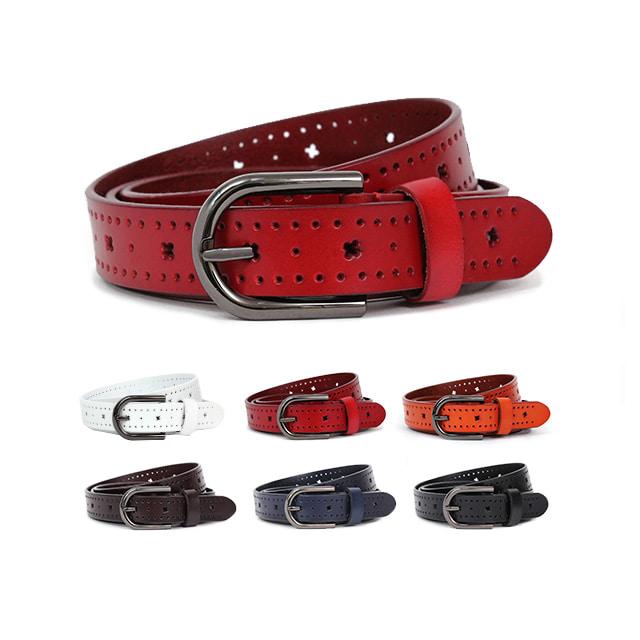 CWS01730 블루마운트 여성 슬림 캐주얼벨트