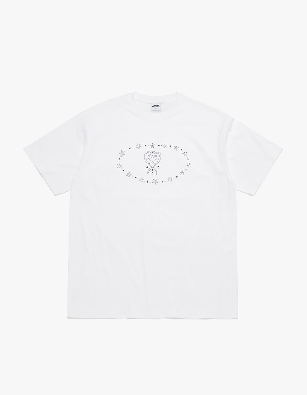 Heart Loop Tee - White