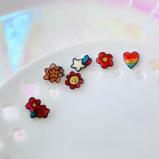 미니피어싱 손그림 피어싱