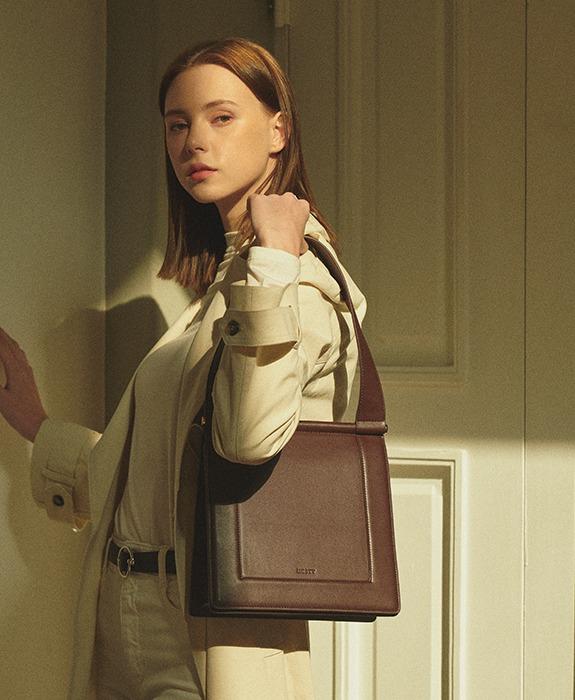 [모스티] coat bag - espresso