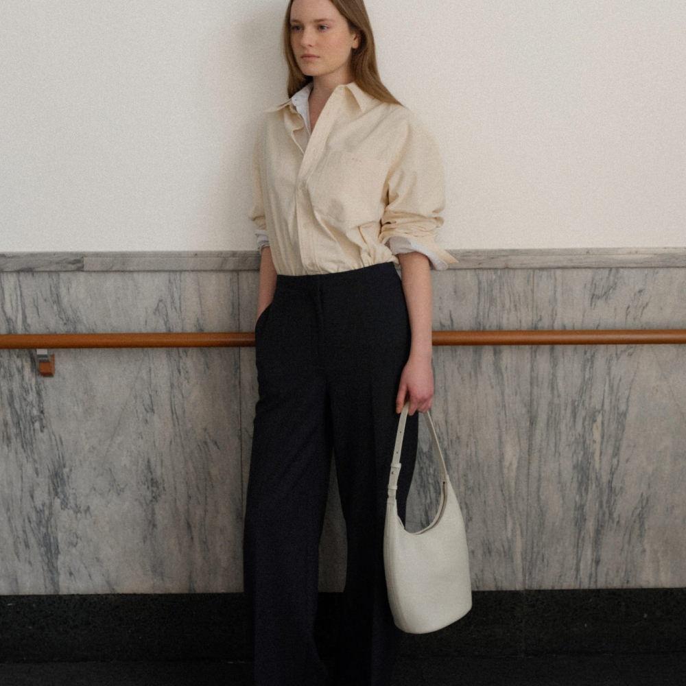Around hobo bag Ivory