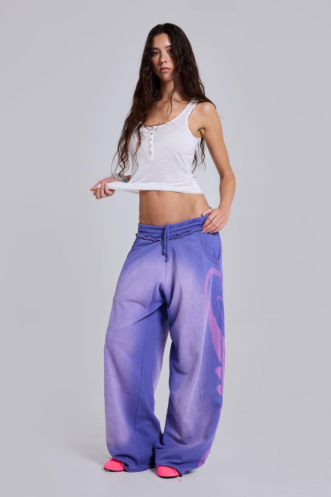 Divine Purple Monster Joggers - XL / Purple