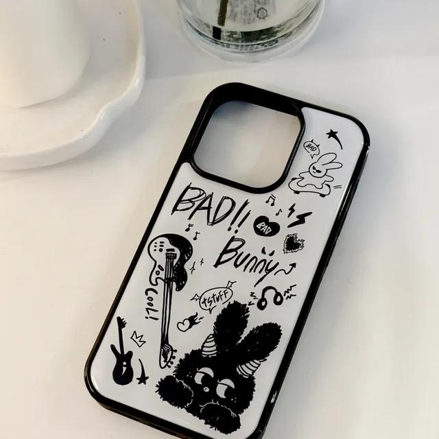 블랙배드버니 에폭시 범퍼 케이스 Black Bad Bunny