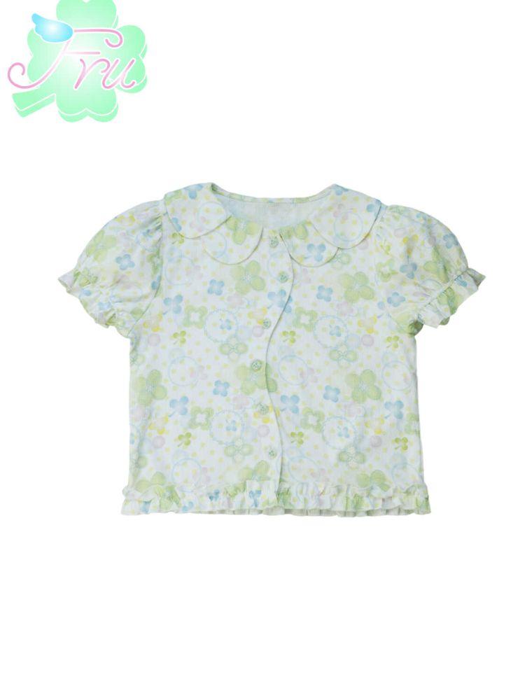 Clover White Printed Shirt [S0000009090]