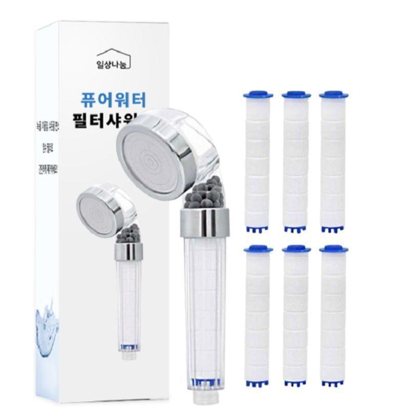 (올웨이즈 샤워기 판매량 1위 / 70만 판매 기념 할인) 일상나눔 퓨어워터 샤워기 헤드 필터 세트 및 모음전