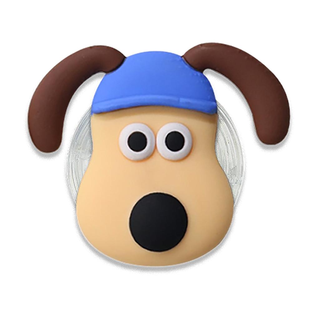 월레스와 그로밋 스마트 그립 톡 핸드폰 거치대 블루캡