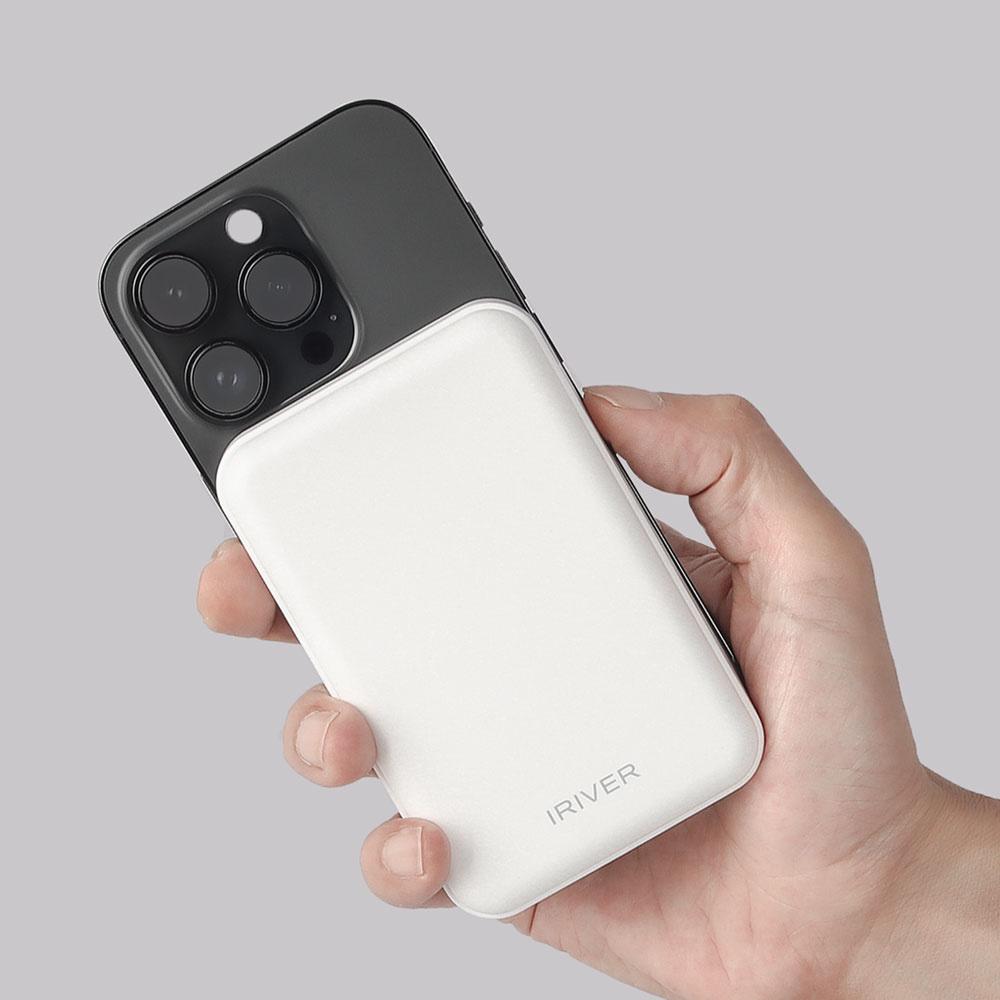 아이리버 맥세이프 보조배터리 15W 유무선 미니 보조배터리 10000mAh