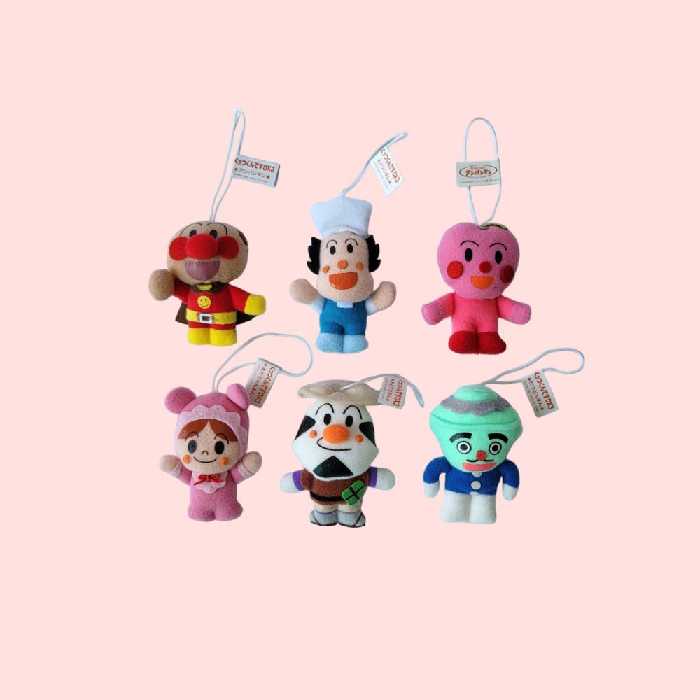 2001년 호빵맨과 친구들 미니 인형 마그넷 (택1)