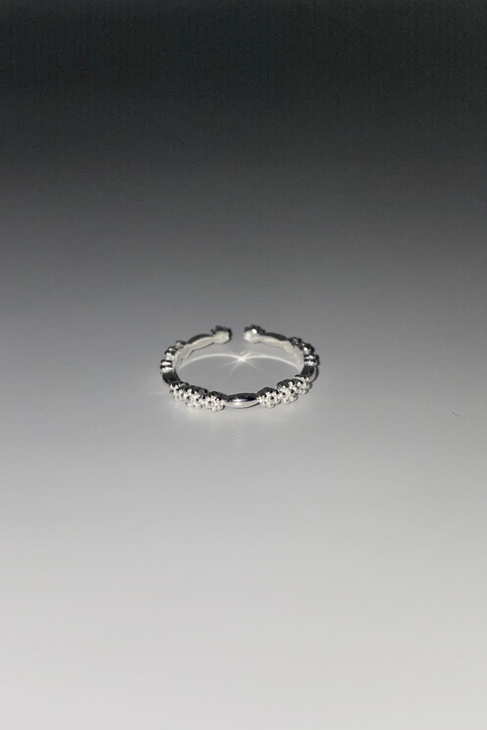 Triple Floral Ring