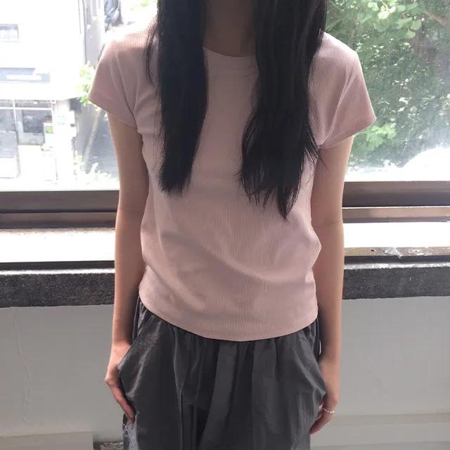 소프트 캡 티셔츠(2color)