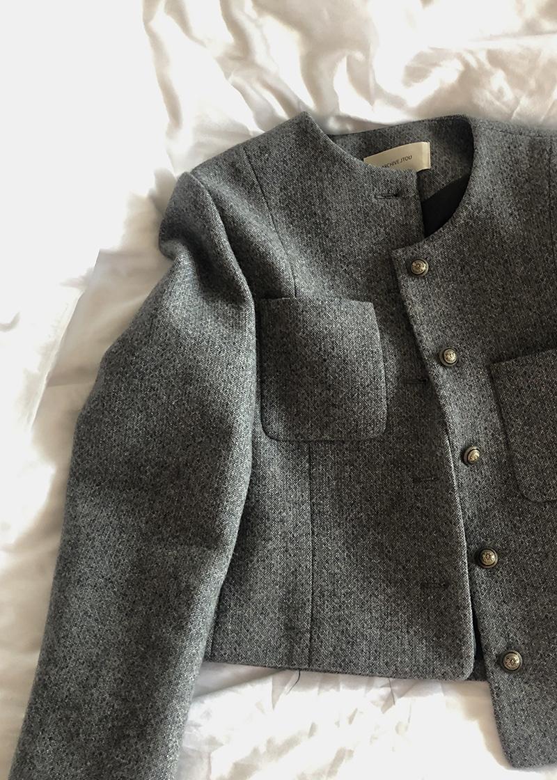 틸다 홈스펀 트위드 자켓