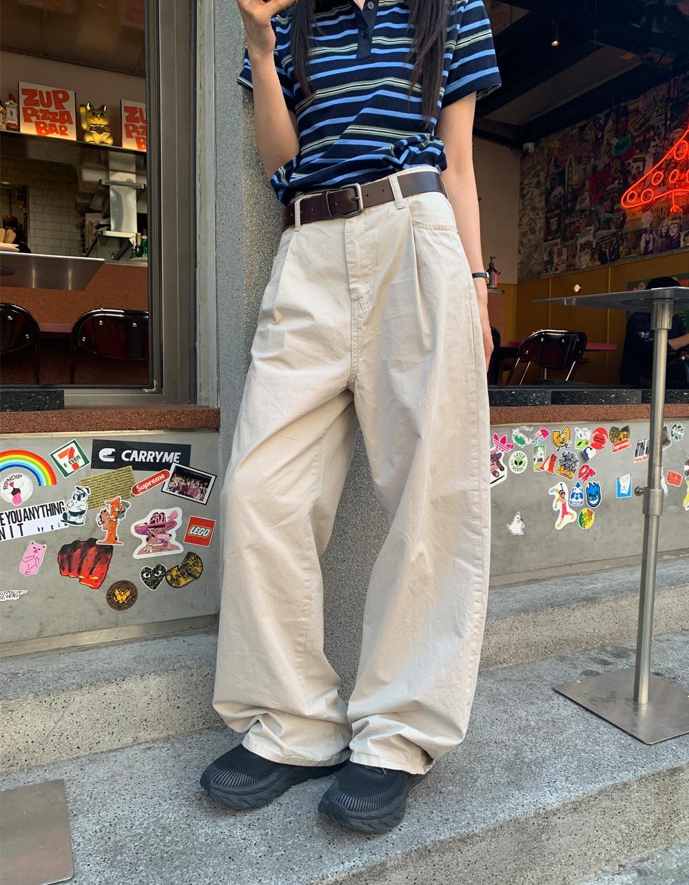 21 썸머 핀턱 pants
