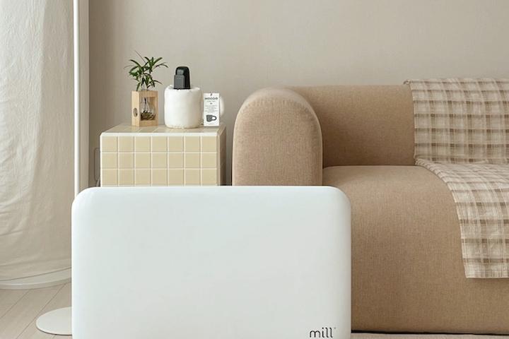 [최종 138,000원]밀 LED ON/OFF 타이머 전기 히터 컨벡터 MILL1200PT