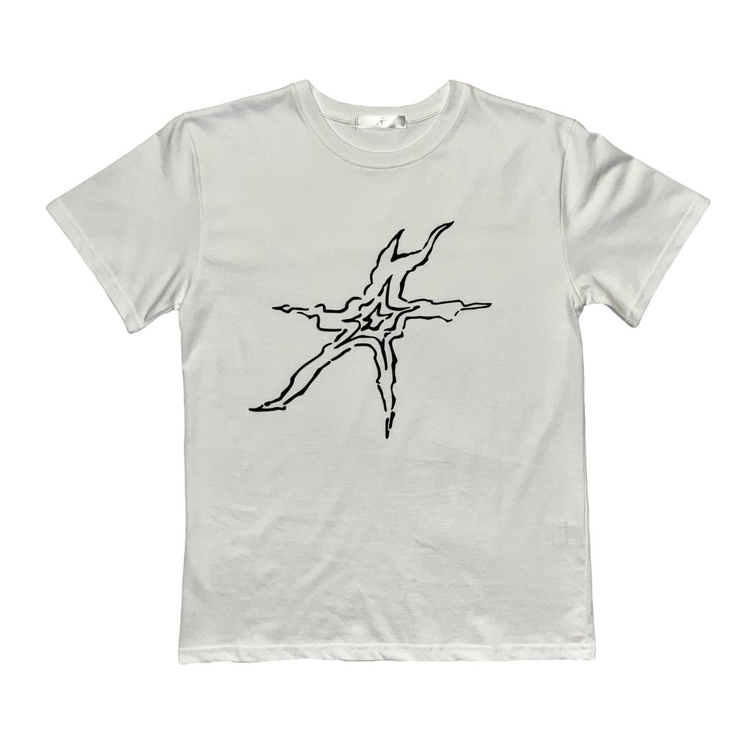 SMOKEASTAR LOGO T-SHIRT (WHITE)
