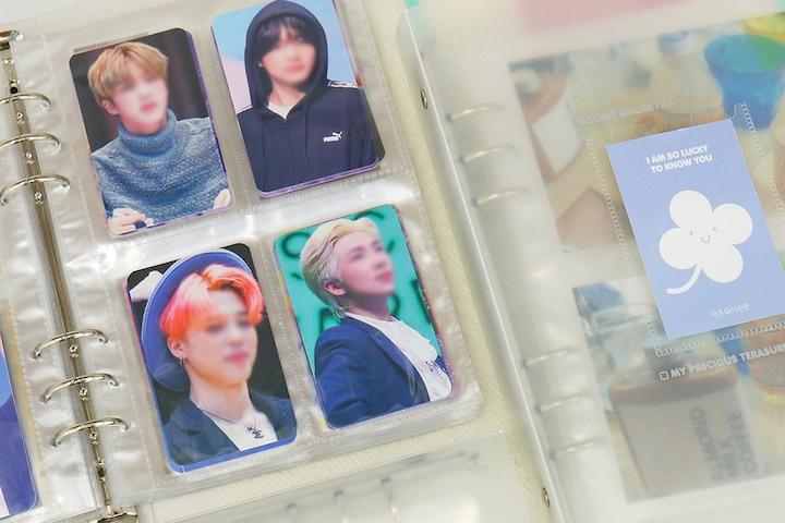 A5 데코 바인더 4포켓 (포카 포토 카드 포토북 명함 집 네컷 폴라로이드 게임카드)