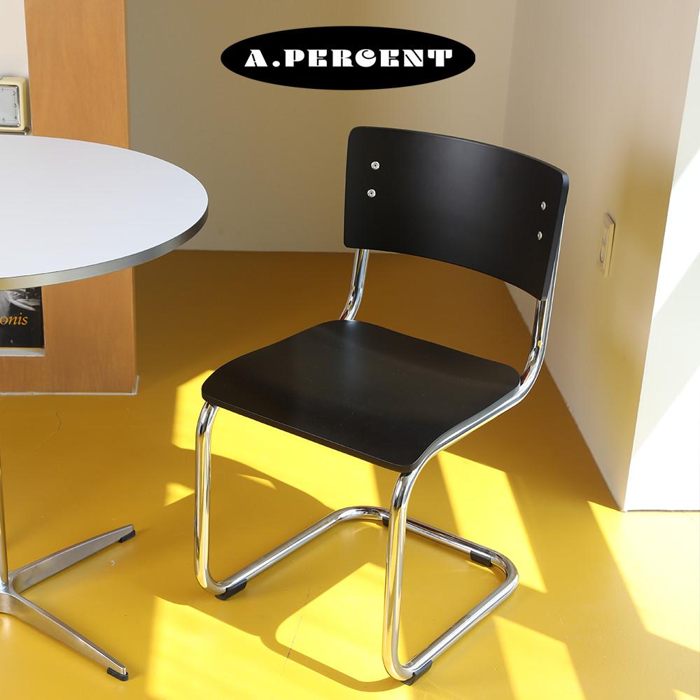 [에이퍼센트] CWM 세스카 우드 메탈 체어 테이블 카페 의자 미드센추리모던 호랑이가구