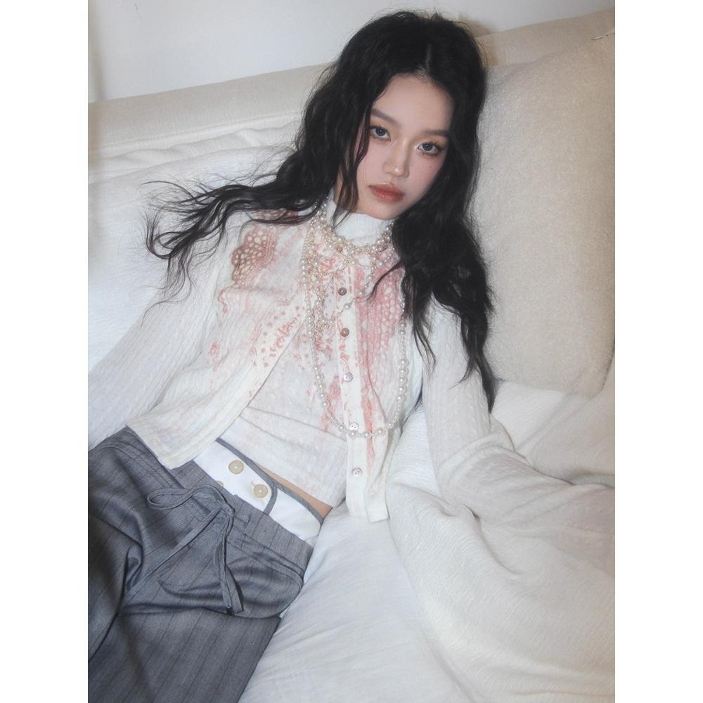 ILLimite Lace printed twopiece sweater