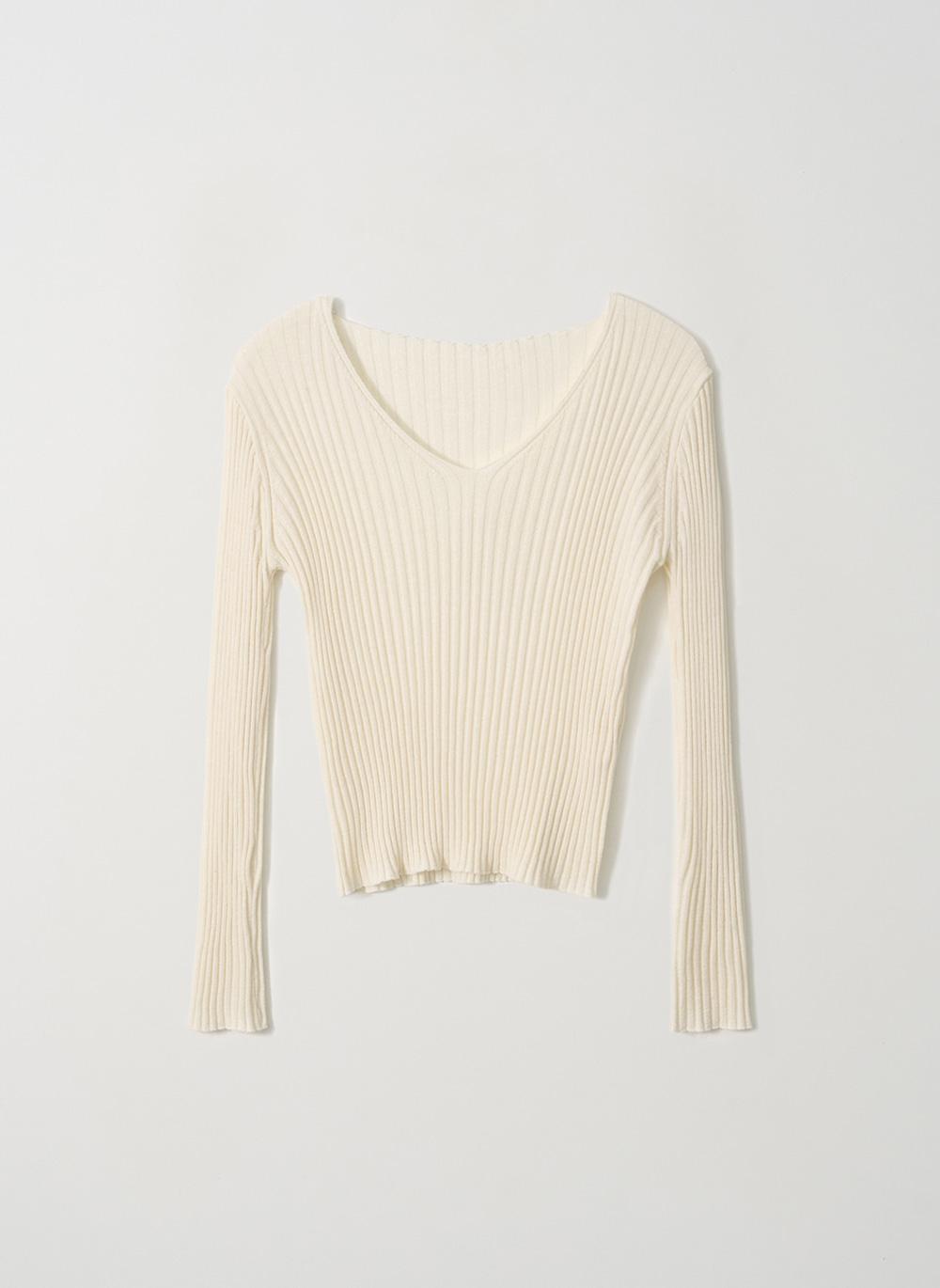 Balance Two-Way Rib Knit_Ivory