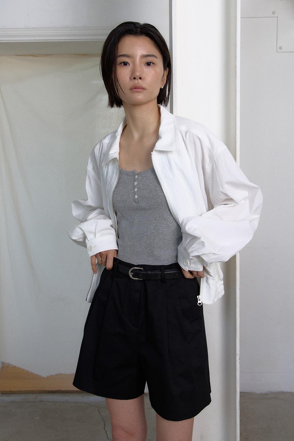 Water summer blouson_white