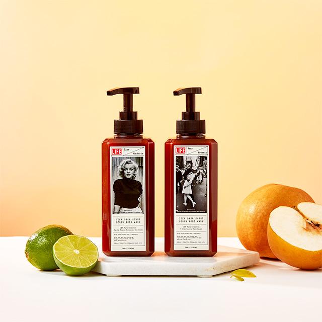 [1+1] 노화체취 감소 효과, 라이프 딥 센트 스크럽 바디워시 1+1