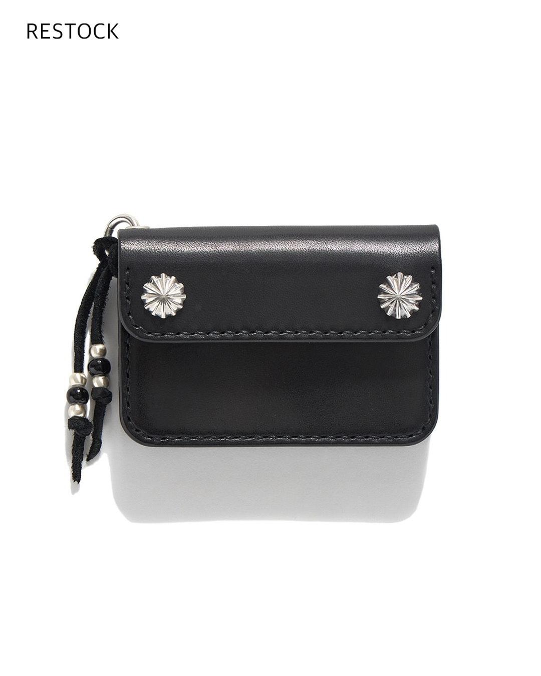 Q'S MINI TRUCKER WALLET CONCHO VER. / BLACK