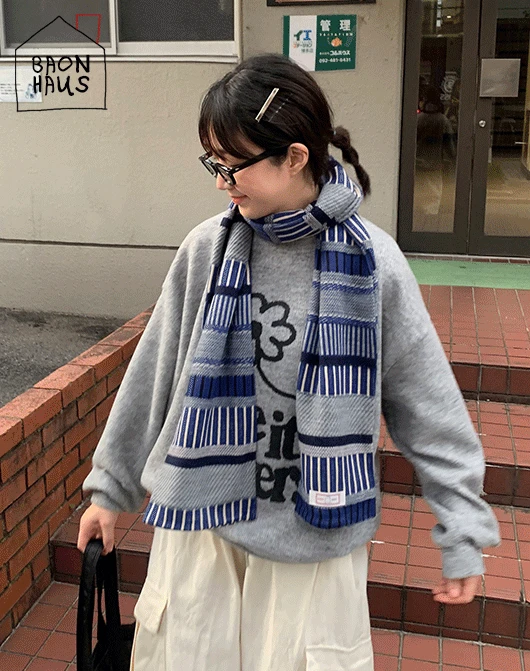 [BAONHAUS] 리맥스 머플러 (2color)