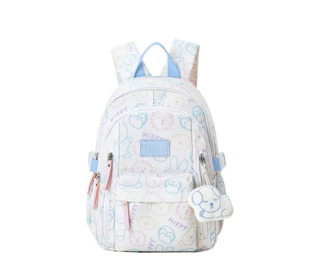 미피 백팩 버클 방수 미니 가벼운 여행 배낭 키링포함