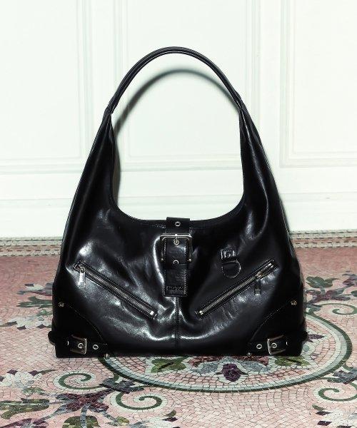 낫노잉(NOTKNOWING)  Black Moto Hobo Bag (LEATHER) - 사이즈 & 후기 | 무신사