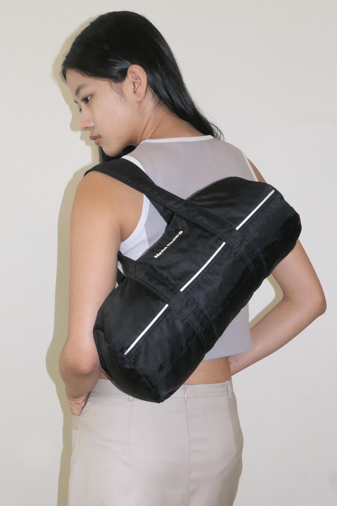 NANA MINI DUFFLE BAG - BLACK