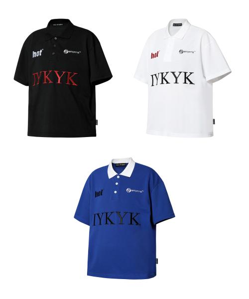 IYKYK collar crop t-shirt