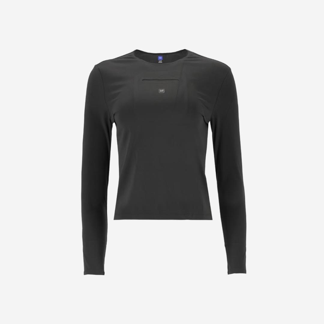 (W) Yeezy Gap Engineered by Balenciaga Long-Sleeve Second Skin Black