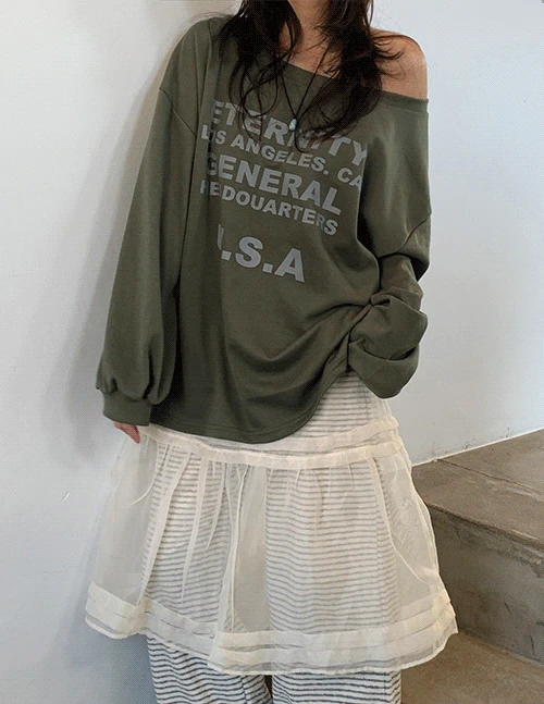 US 오프 루즈 맨투맨