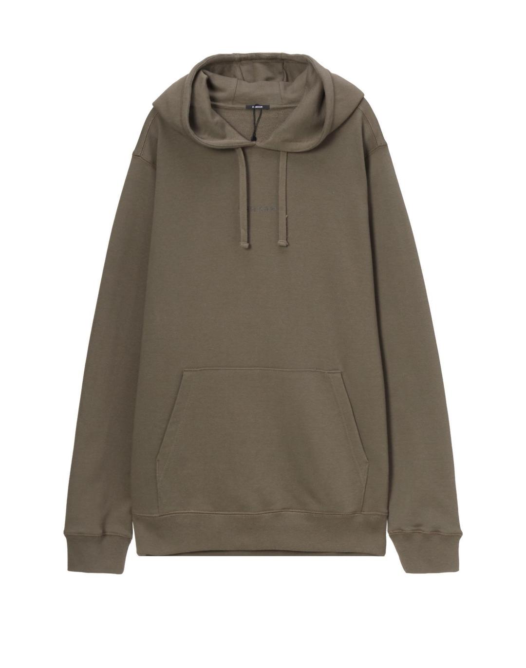 [21FW] [DENHAM MEN] 브라운 로고프린트 면 후드티셔츠